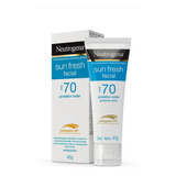 Protetor Solar Neutrogena Sun Fresh Fps 70 40 G