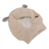 Gorro De Punto Para Perros, Orejas De Conejo, Protección Con