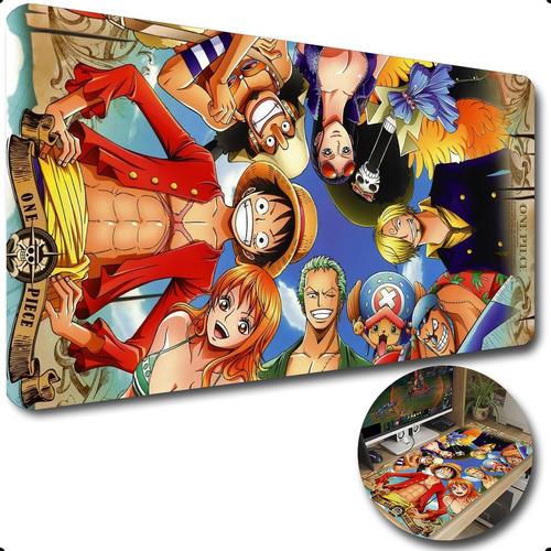 Mouse Pad Anime Grande Personalizado Diversas Estampas Gamer