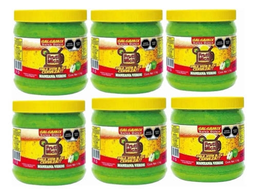 Frutimich Pulpa Para Escarchar Micheladas Paquete De 6pz