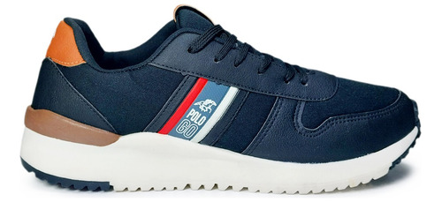 Zapatillas Polo Go Buffalo 273 Hombre Urbanas Cuero Casual 