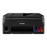 Impresora A Color Multifunción Canon Pixma G4110 Con Wifi Negra 100v/240v