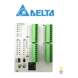 Dvp20sx211r Plc Delta 12/8 Montaje De Chasis, Riel Din 24vcc