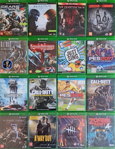 Mini Lote Xbox One | 3 Jogos Midia Fisica