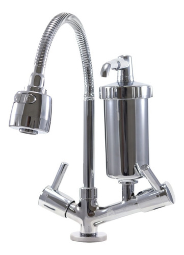 Torneira Gourmet Com Filtro De Pia Mesa Bancada C-60 1/4v