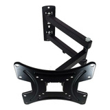 Suporte Articulado De Parede Para Tv Braço Longo 38cm 55 Pol