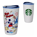 Vaso De Porcelana Disney Y Starbucks Original