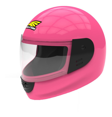 Casco Moto Niño Halcon H5 Kids Integral C/ Stickers Tienda O