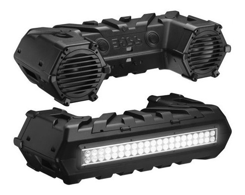 Bocina Sonido De Cuatrimoto Atv Utv Aux Marina Bluetooth Led