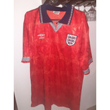 Camisa Retrô Inglaterra Copa 90