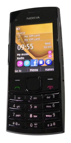 Celular Nokia X2-02 Desbloqueado 2g 64mb Ram 64mb Interna