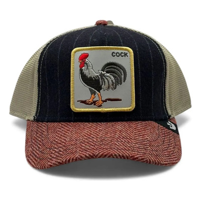 Gorra Goorin Bros Cock Edición Limitada Drop Origin Trucker Color Negro Diseño De La Tela Lisa Talla Ajustable | Envío gratis