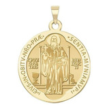 Picturesongold.com Medalla Religiosa De San Benito - Tamaño 