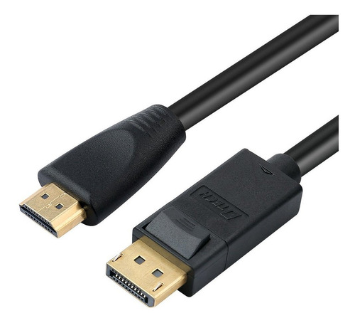 Cable Displayport A Hdmi (macho A Macho) De 3 Metros