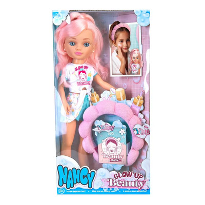 Muñeca Nancy Glow Up Beauty Pack para niñas | Envío gratis