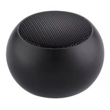 Caixa De Som Portátil Com Bluetooth Bolinha Preta/preto Caixinha Ambiente