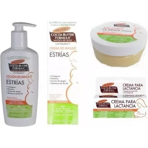 Kit Anti Estrías Embarazo Y Lactancia Original Palmers !