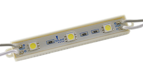 Modulo De 3 Leds Smd 5050 Blanco Exterior Lmt-5050-w3-7813p