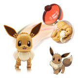 Pokemon Eevee Pokebola Figura Coleccionable Alta Calidad