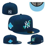 New Era Gorra New York Yankees Mlb 59fifty Cerrada Azul Oscu