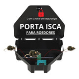 Kit 5 Porta Isca Para Atrativos Contra Ratos Ratazanas 