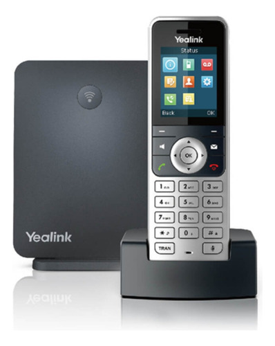 W56p Yealink Telefone Ip Dect Ip Phone W60b+w53h