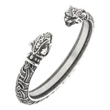 Pulsera Vikinga - Anillo De Brazo Nordico De Peltre Ajustabl