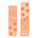 Set Labios Sweet Dose Peach Scented Beauty Creations