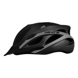 Capacete Ciclista Bike Highone Win Com Vista Led Pr/cinza P