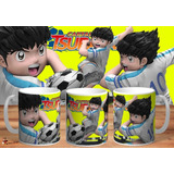 Taza Captain Tsubasa Super Campeones Japan 3d 4k Art 03