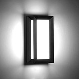 Lámpara De Pared Led Moderna De 18w Exteriores, Apliqu...