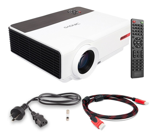 Proyector 5500 Lumens Clases Oficina 1080p Hdmi Lampara Led