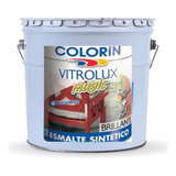 Esmalte Colorin Vitrolux Magic Brillante Blanco 18 L  Alfa