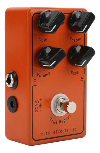 Pedal De Efectos De Preamplificador De Guitarra Overdrive El