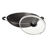 Disco Wok Tramontina 32cm 4,4 Litros Antiaderente C/tampa