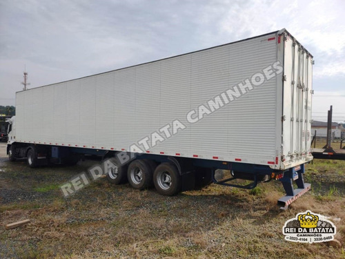 CARRETA SEMI REBOQUE BAÚ FACCHINI 28 PALLETS TRÊS EIXOS