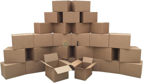 Caja Carton Mudanza Embalaje 30x20x20 Refuerzo Premium X25un