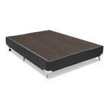 Base Para Cama Box Casal Cori Vi Cinza