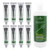 Schwarzkopf Essensity X8 Tintura 60grs + Oxidante 1l 6c