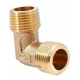 Codo De Bronce Para Compresores 25 50 Lts Chinos Lusqtoff