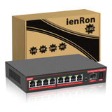 Ienron Conmutador Ethernet No Administrado De 8 Puertos 2.5g