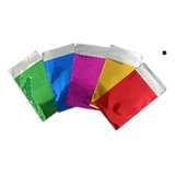 Pack 10 Uni Sobre Metalizado 6*9cm Variedad Colores C:7461