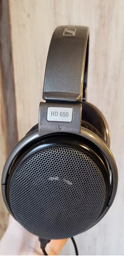 Headphone Sennheiser Hd650 - Fone De Mixagem Profissional