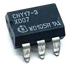 Circuito Integrado Cny17-3 Smd 06 Pinos Preto