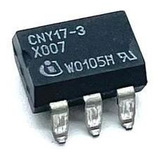 Circuito Integrado Cny17-3 Smd 06 Pinos Preto