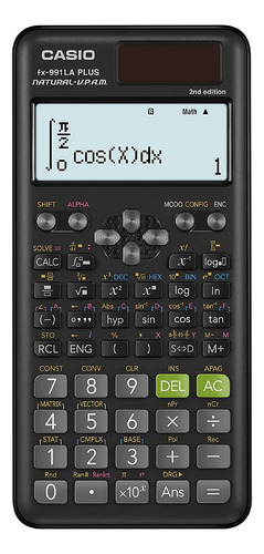 Calculadora Cientifica Casio Fx-991la Plus 2 Negro