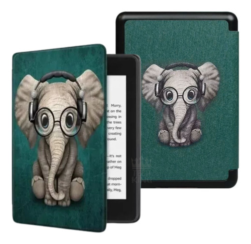 Capa Case Auto-sleep/wake Para Kindle 11º C2v2l3 Elefantinho