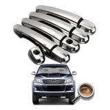 Hilux Corolla / Kit 4 Cubre Manijas Cromadas Tuning Chrome