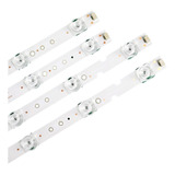 Kit Tiras De Led Tcl Hitachi L55p8m X55andtv Le554ksmart20