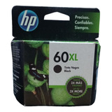 Cartucho Hp 60xl Tinta Negra Original Cc641wl 